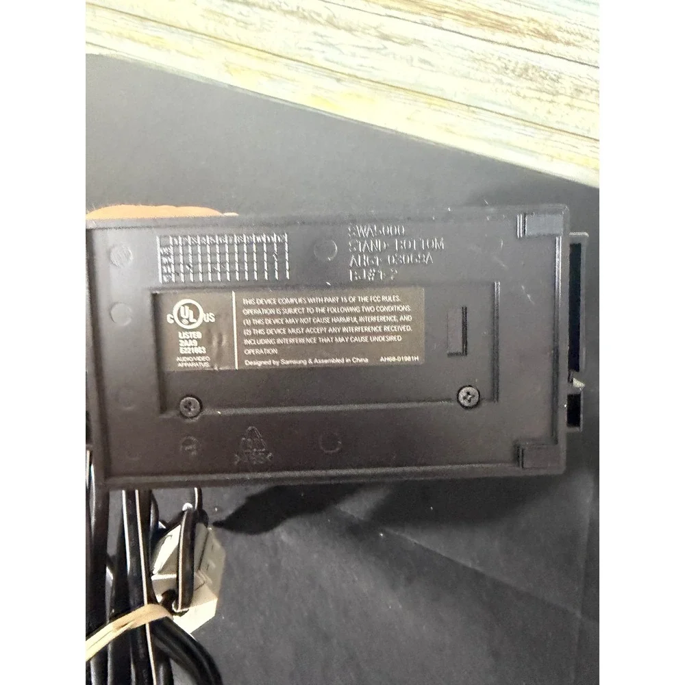 Samsung Wireless Rear Speaker Receiver SWA-6000 Black Good Home Theater Module
